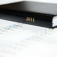 Two calenders for 2011.